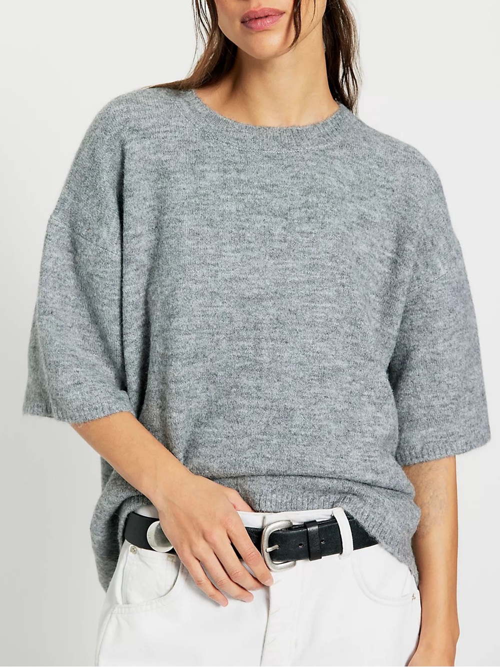 FREE PEOPLE Margot SoftSpun Sweater Tee Size XS NWOT